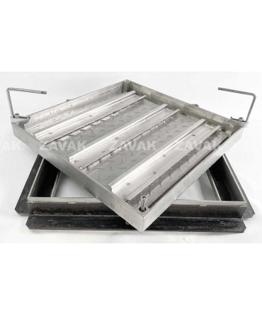 [ZAVAK] Nắp Bể Âm Sàn MHD-B80 (Chống mùi, chống nước, chịu tải 0.9 tấn)