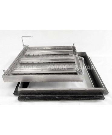 [ZAVAK] Nắp Bể Âm Sàn MHD-B60 (Chống mùi, chống nước, chịu tải 1.2 tấn)